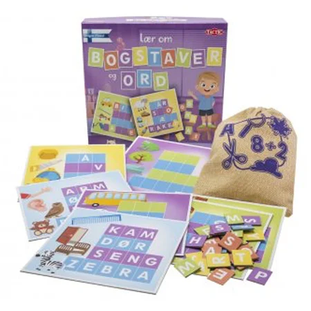 Lær Om, Bogstaver og ord