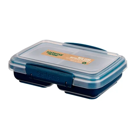 Sistema renew lille madkasse m.2 rum, blå