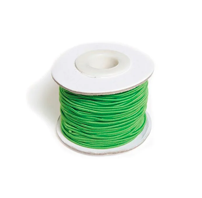 Gummiband 25 m, grün