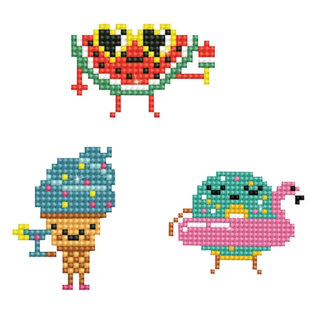 Diamond Dotz klistermærker, emojis