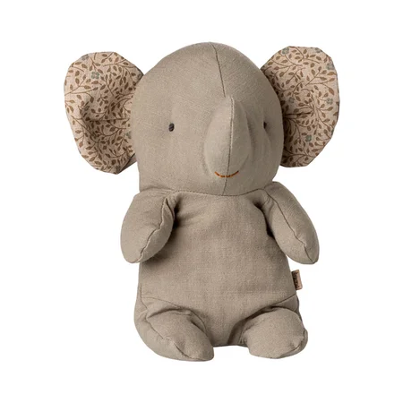 Maileg Safari Friends Elefant, klein – Iron Grey