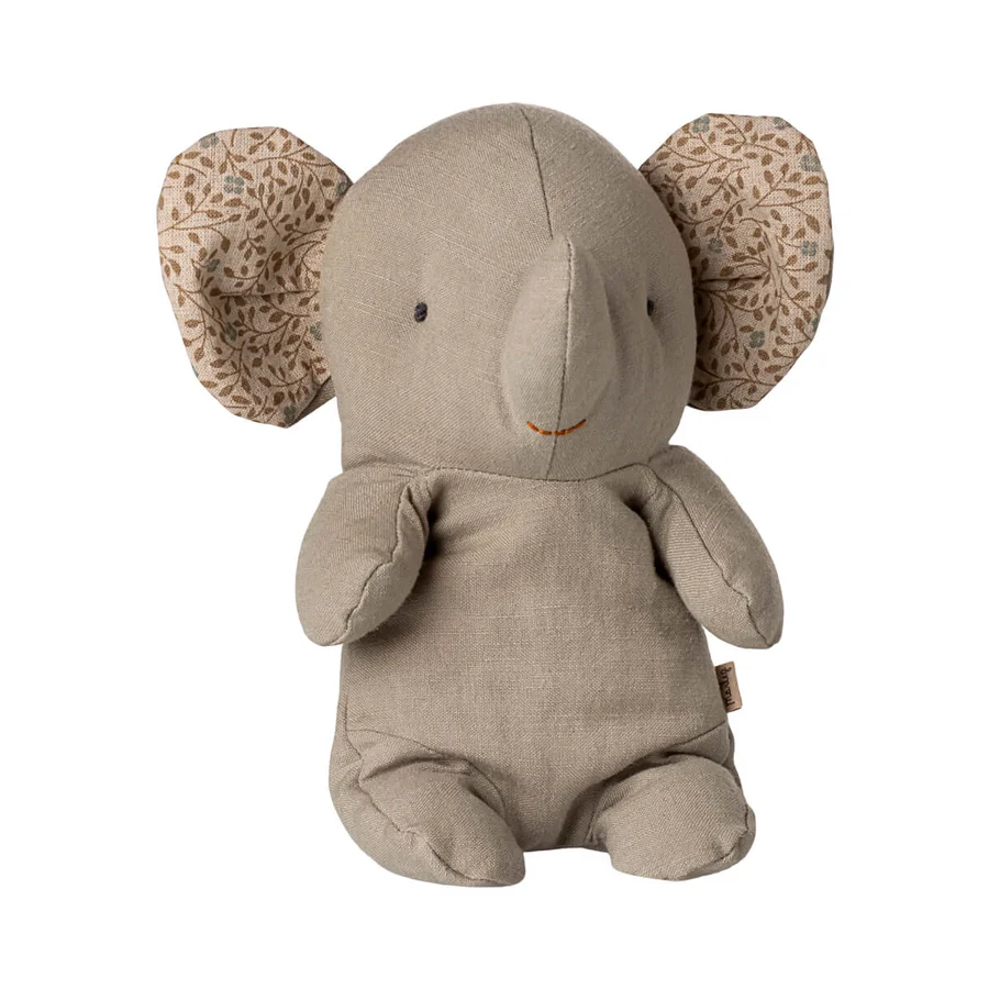 Maileg Safari Friends Elefant, klein – Iron Grey