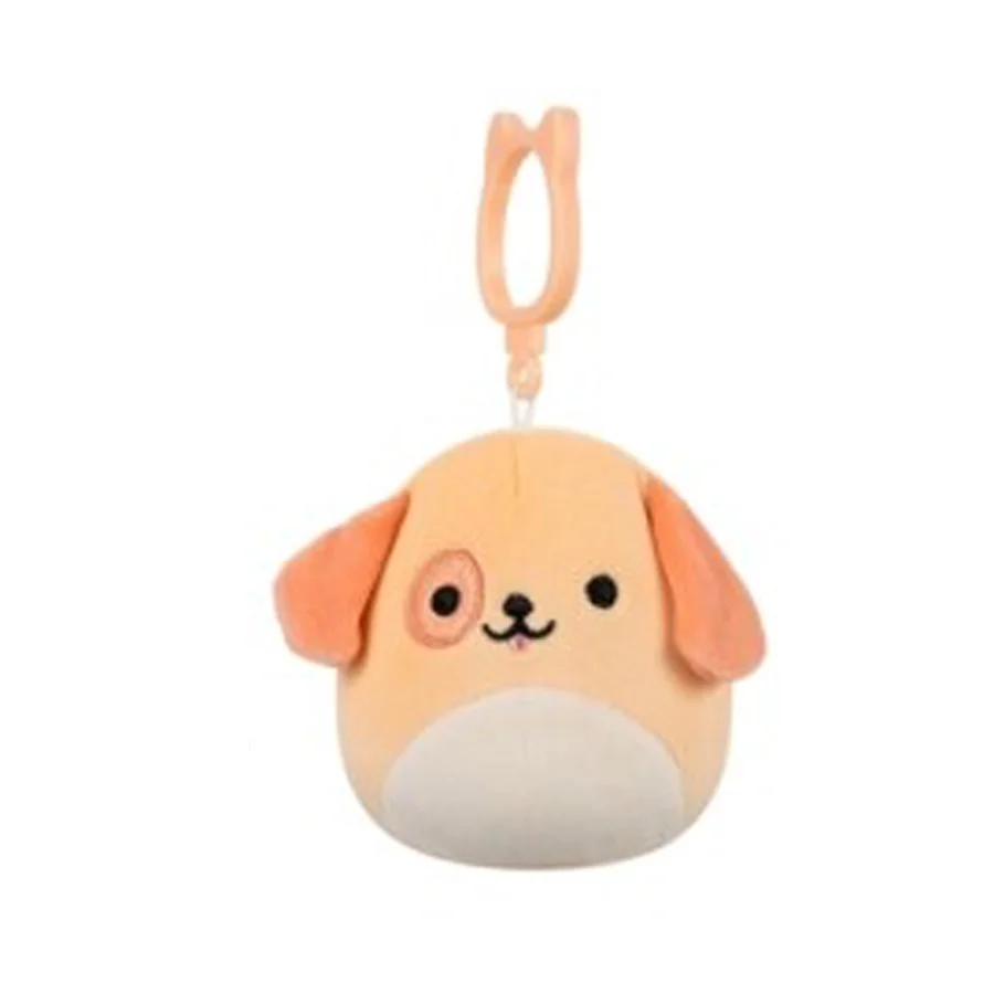 Squishmallows Drella Hund P23 Clip-On 9 cm