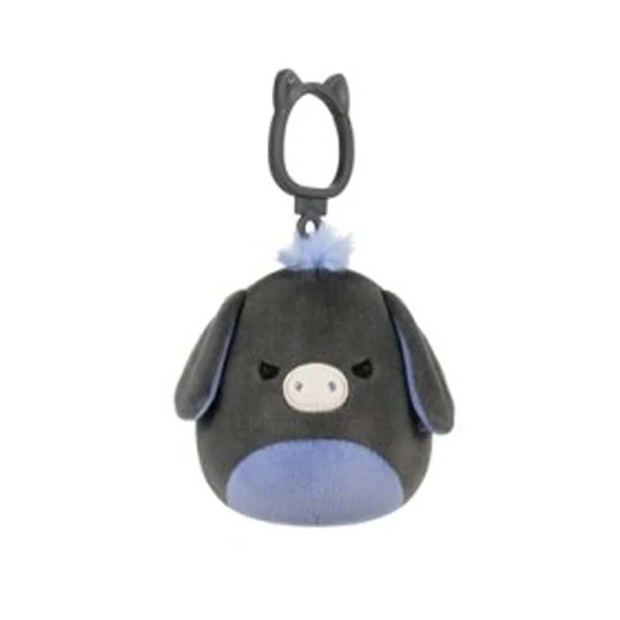 Squishmallows Don Æsel P23 Clip-On 9 cm