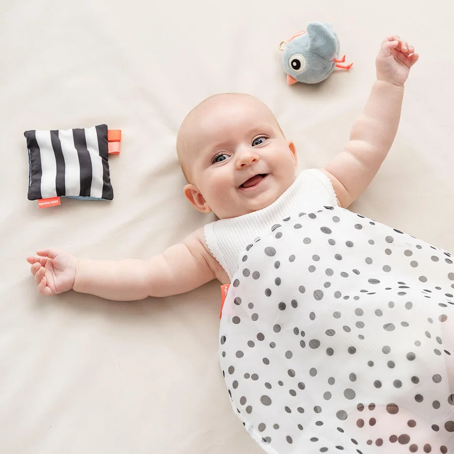 Done by Deer Tiny sensory aktivitetssæt, Birdee blue