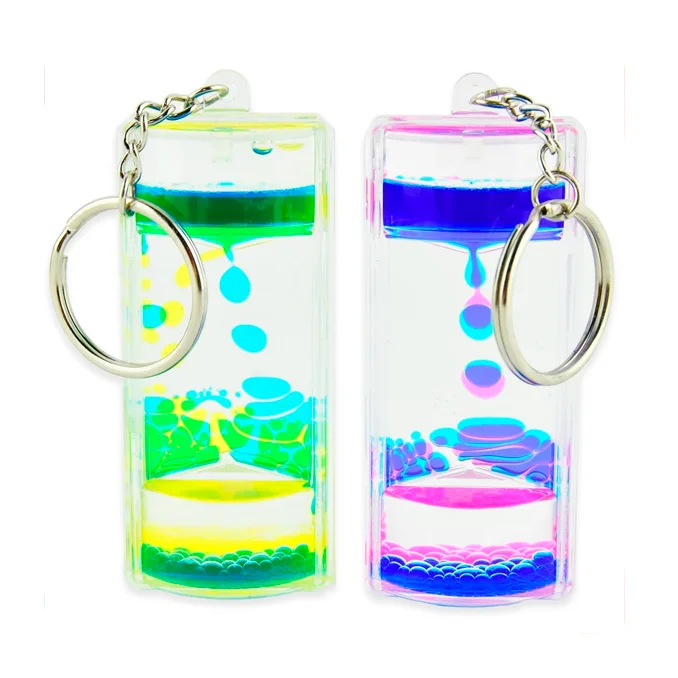 Nøglering m-lavaeffekt, asst farver			