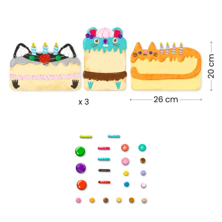 Djeco mosaik, kagekatte