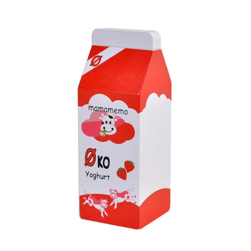 MaMaMeMo legemad i træ, øko jordbær youghurt