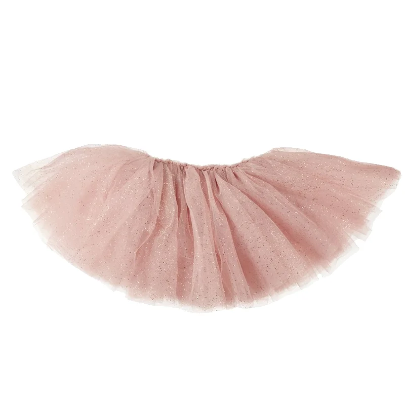 Mimi og Lula tylskørt med glimmerprikker, rose