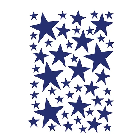 Ferm Living wallstickers, mini stjerner - blå