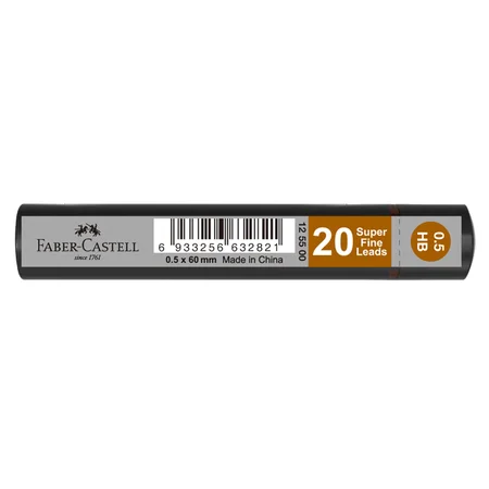 Faber-Castell stifter til trykblyant, 0,5 HB