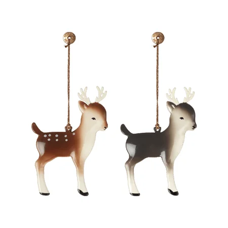 Maileg metal juleophæng, bambi asst.