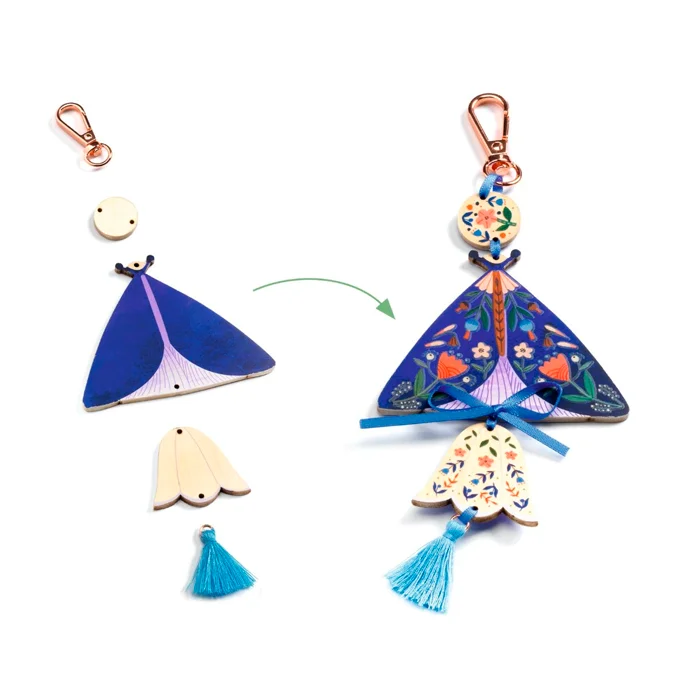 Djeco DIY sommerfuglevedhæng