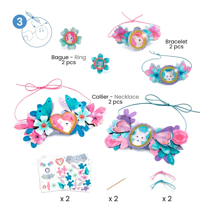 Djeco DIY, prinsesseaktiviteter