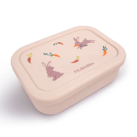 Filibabba madkasse i silikone, toasted almond