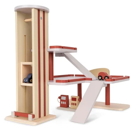 Konges Sløjd garage i træ