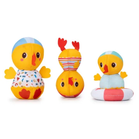  Badeenten, Entenmutter mit Küken, Lilliputiens