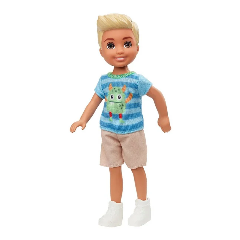 Barbie lillebror dukke, monster T-shirt