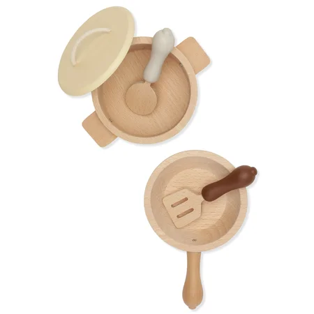 Konges Sløjd potter og pander i træ