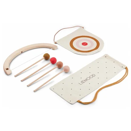 Liewood bue- og pilsæt, rose