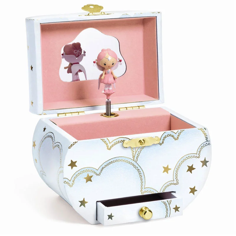 Djeco Schmuckkästchen mit Musik, Elfe