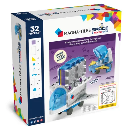 Magna-Tiles Raumrakete 32 Teile