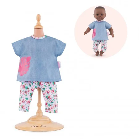 Corolle dukketøj, mon premier tropic sæt - 30 cm