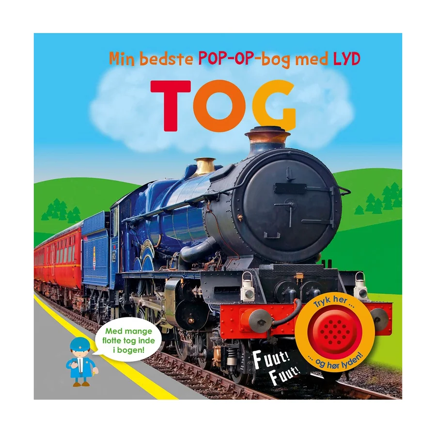 Min bedste pop-op-bog-bog med lyd, Tog