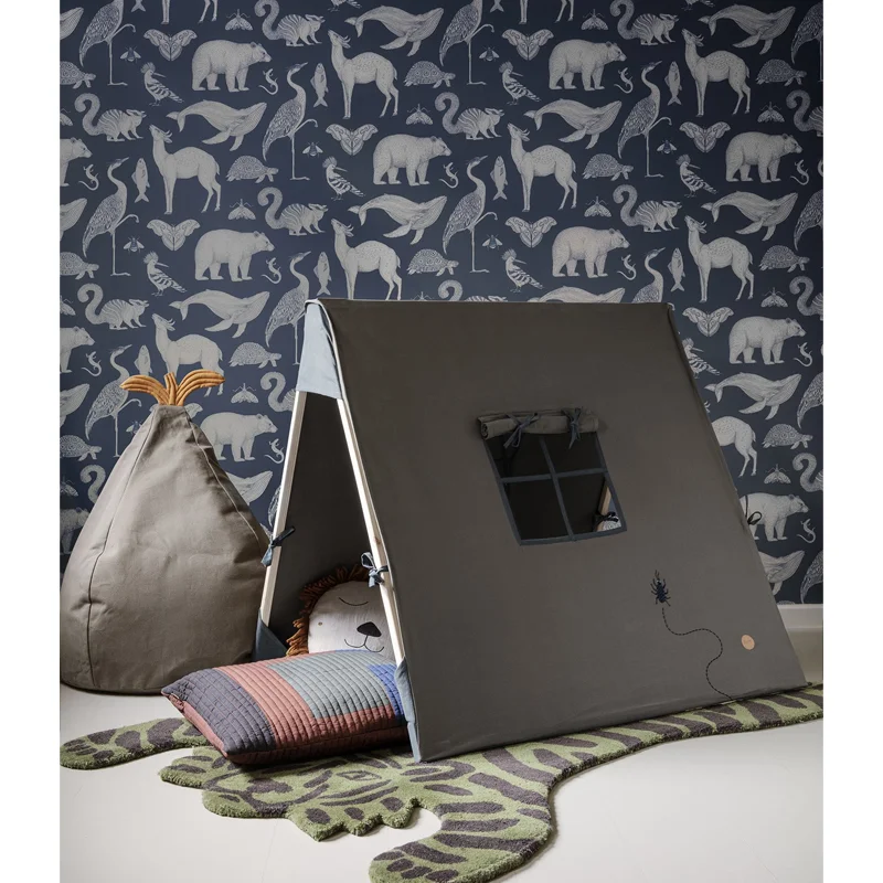 Ferm Living legetelt, Dark Olive