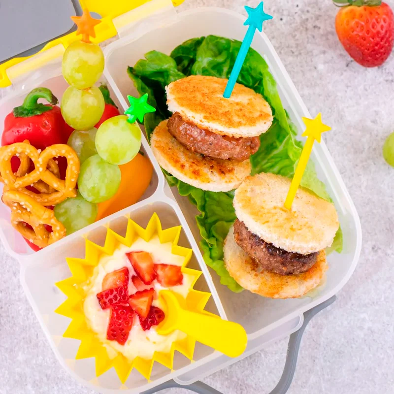 Lunch Punch 4-pak madpinde, gul