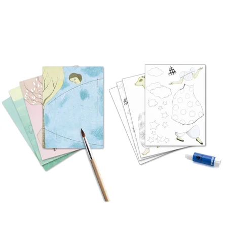 Djeco kreativ æske, tegning - fine damer