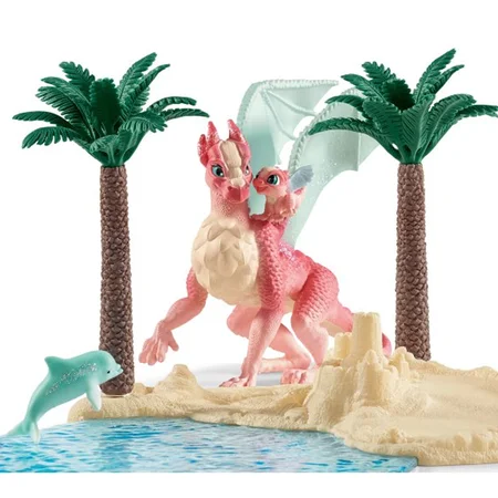 Schleich Bayla drageø inkl skattekiste