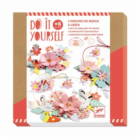 Djeco DIY æske, Smykker - Farve sjov