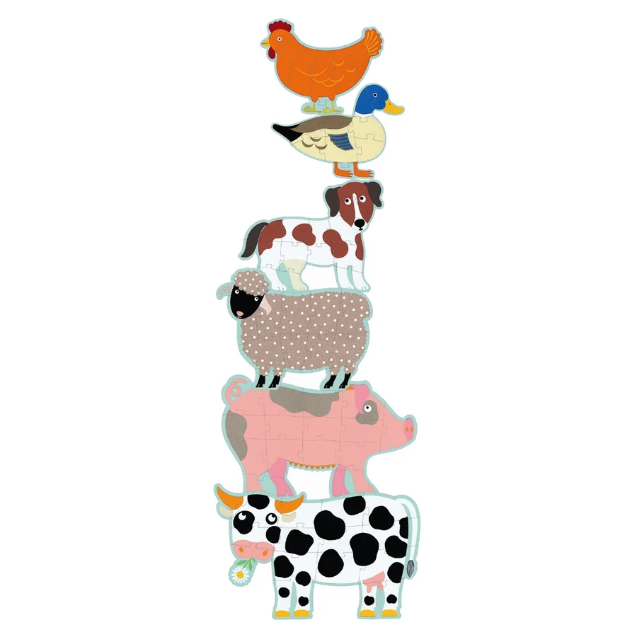 Djeco gulvpuslespil, Honoré og hendes venner