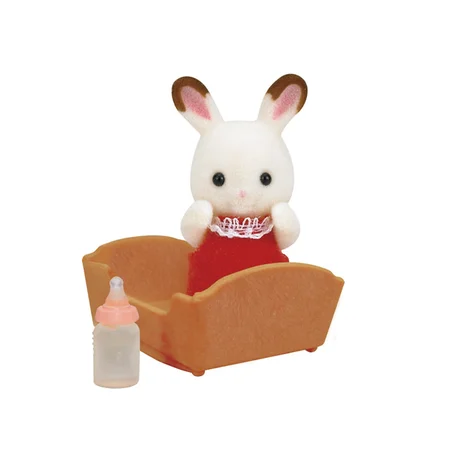 Sylvanian Families, babykanin og seng