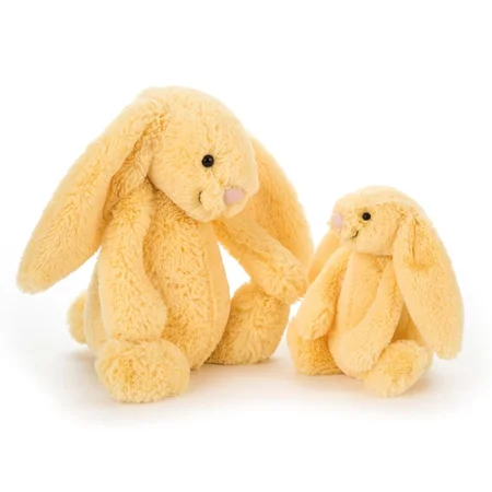 Jellycat bamse, Bashful kanin Lemon - 31 cm