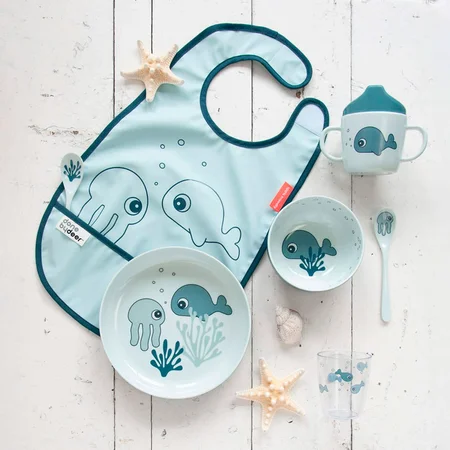 Done by Deer hagesmæk, Sea Friends - blue