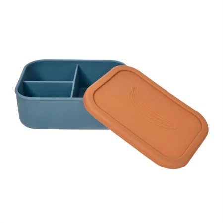 OYOY Yummy madkasse large, fudge/blue