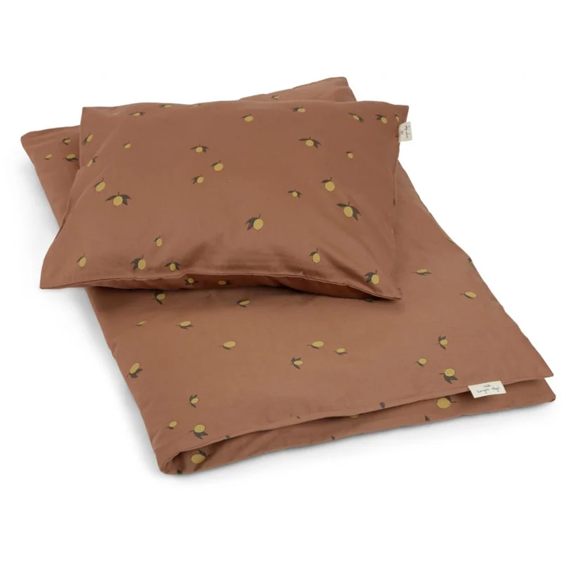 Konges Sløjd junior sengetøj, Lemon Brown