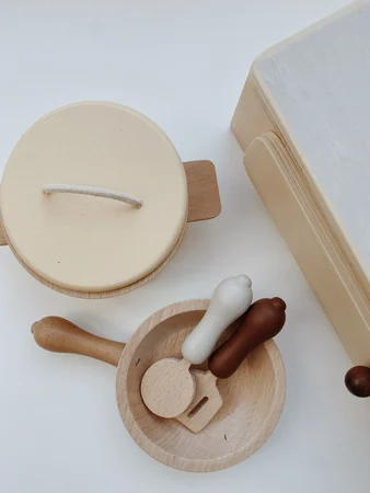 Konges Sløjd potter og pander i træ