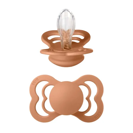 Bibs supreme silicone sut, str 2 - earth