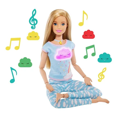 Barbie wellness dukke, meditation