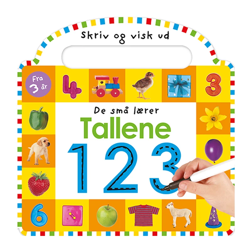 De små lærer - Skriv og visk ud - Tallene