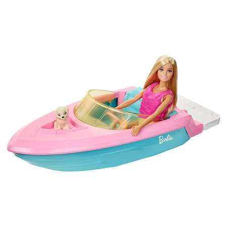 Barbie speedbåd inkl. dukke