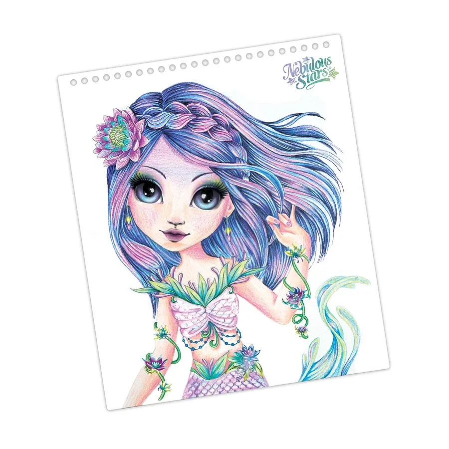 Nebulous Stars creative sketchbook, Nenuphia