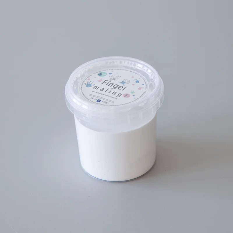 Børnenes Kartel Fingermaling, hvid