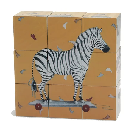 Konges Sløjd træklodser, 9 stk