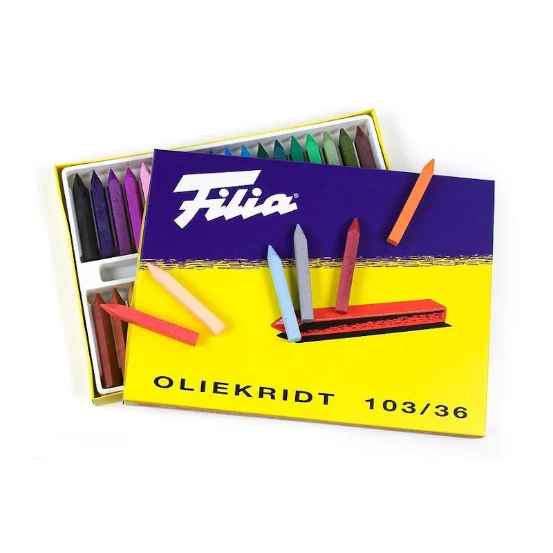 Filia oliekridt, 36 stk