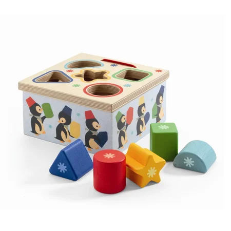 Djeco Steckspielkasten aus Holz, Junzo