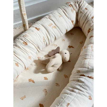 Konges Sløjd babynest m.bøjle, Petit Lapin